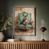 Turquoise Donkey Reverie