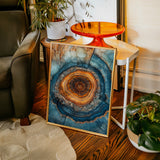 Ethereal Geode - Abstract Mineral Art