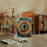 Ethereal Geode - Earthy Abstract Art