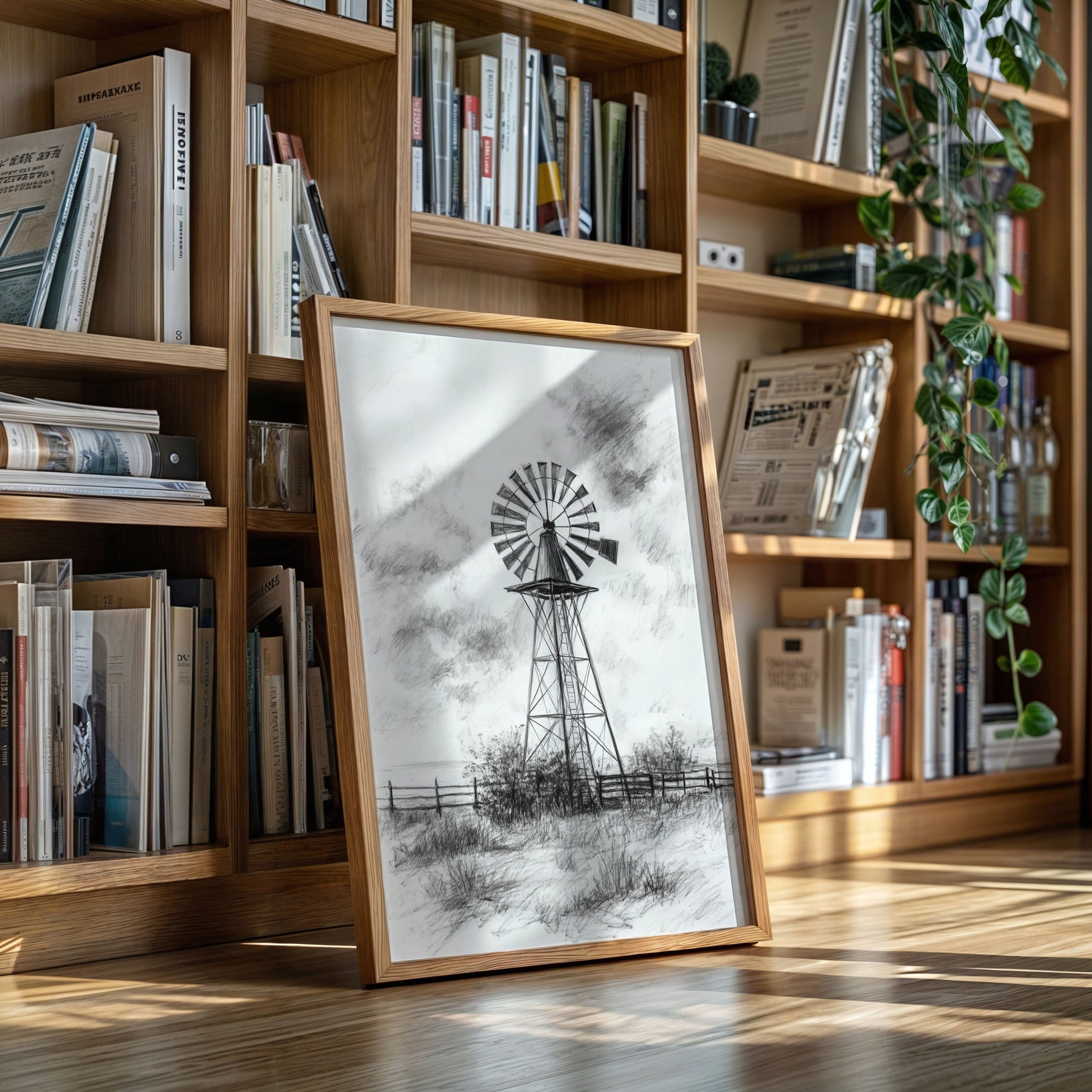 Monochrome Windmill