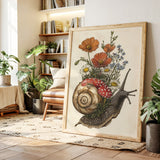 Whimsical Snail Reverie