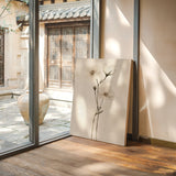 Whispering Blooms: Ivory Serenity