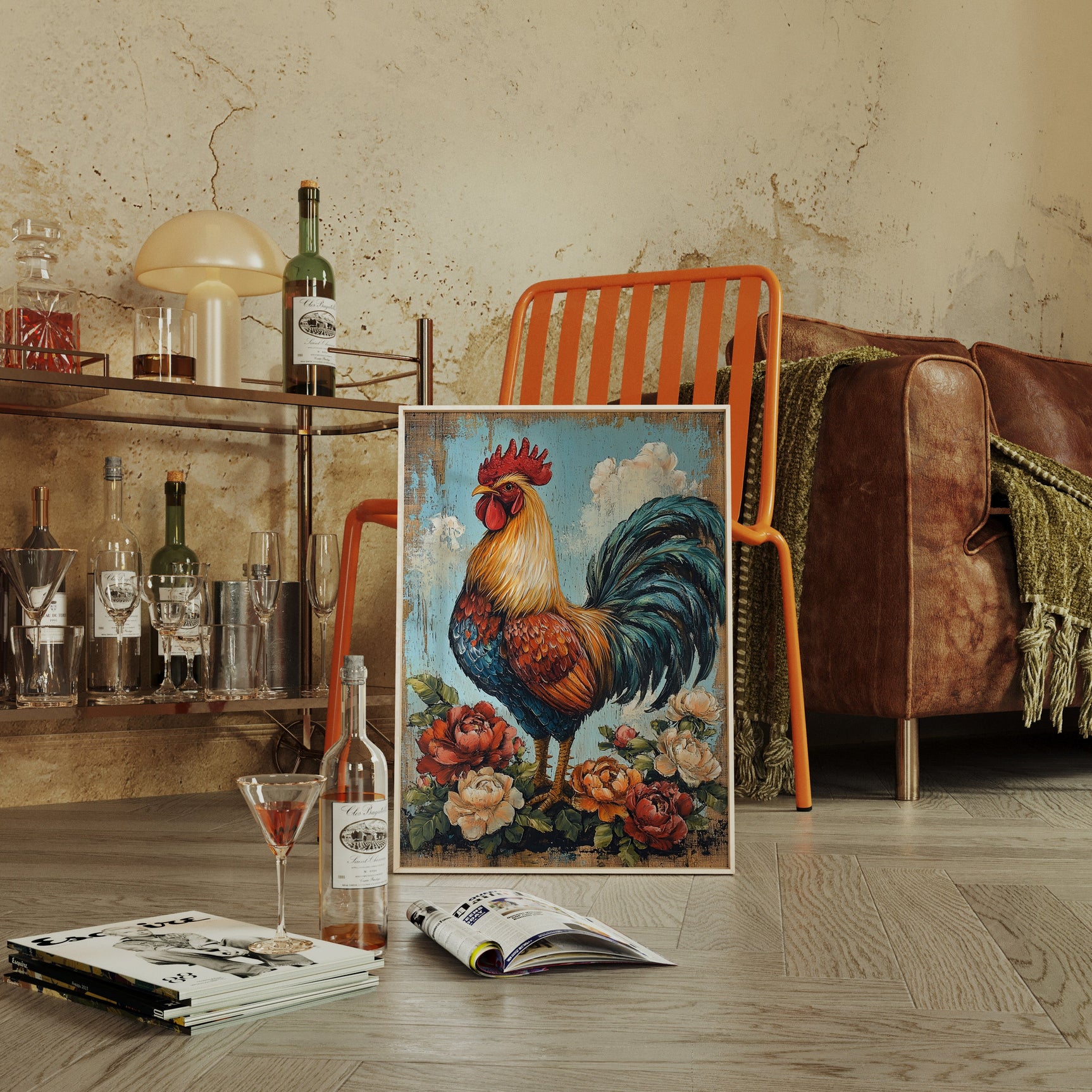 Rustic Rooster Reverie