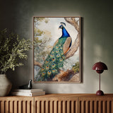 Emerald Peacock Elegance