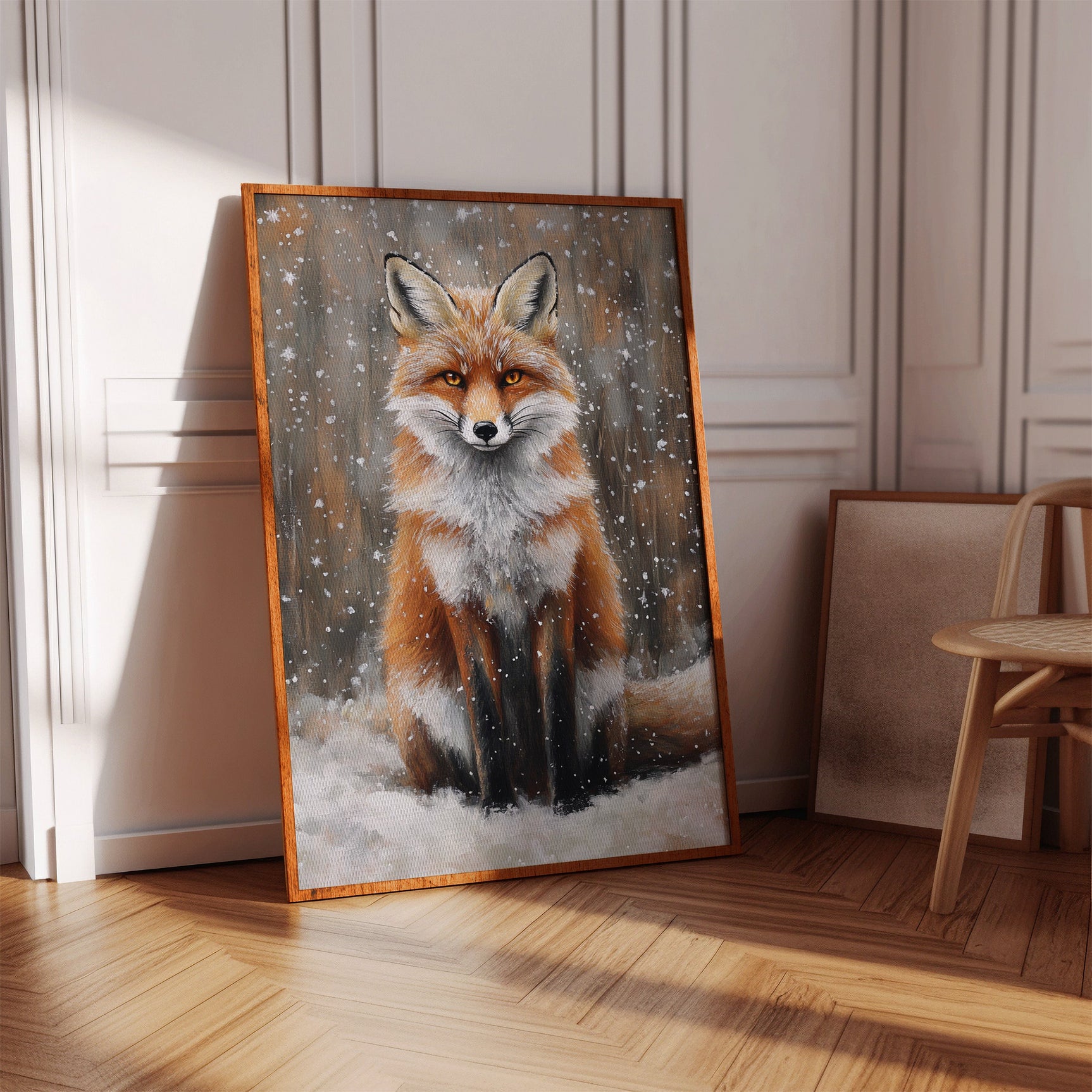 Crimson Snow Fox