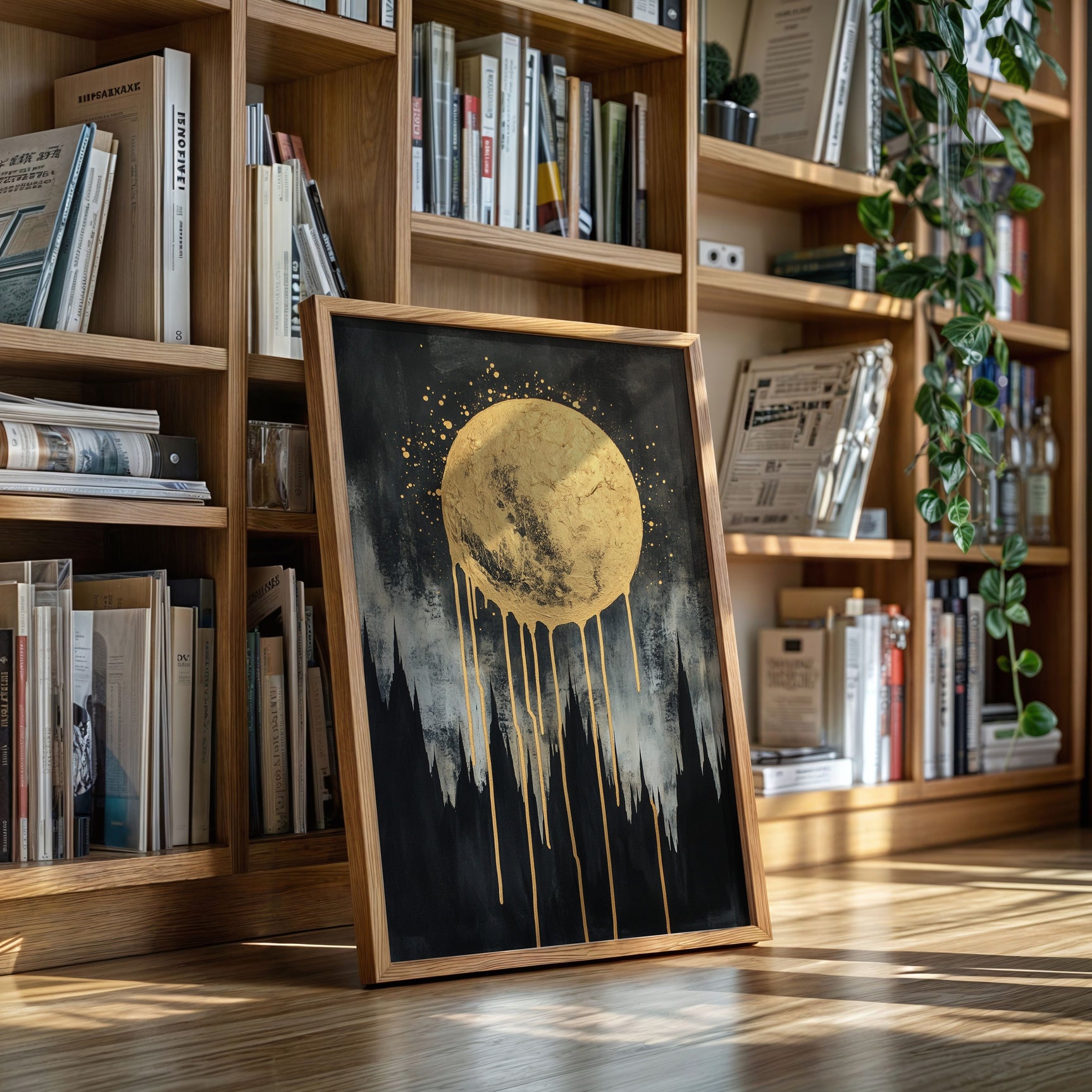 Golden Eclipse Reverie