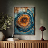 Ethereal Geode - Abstract Mineral Art