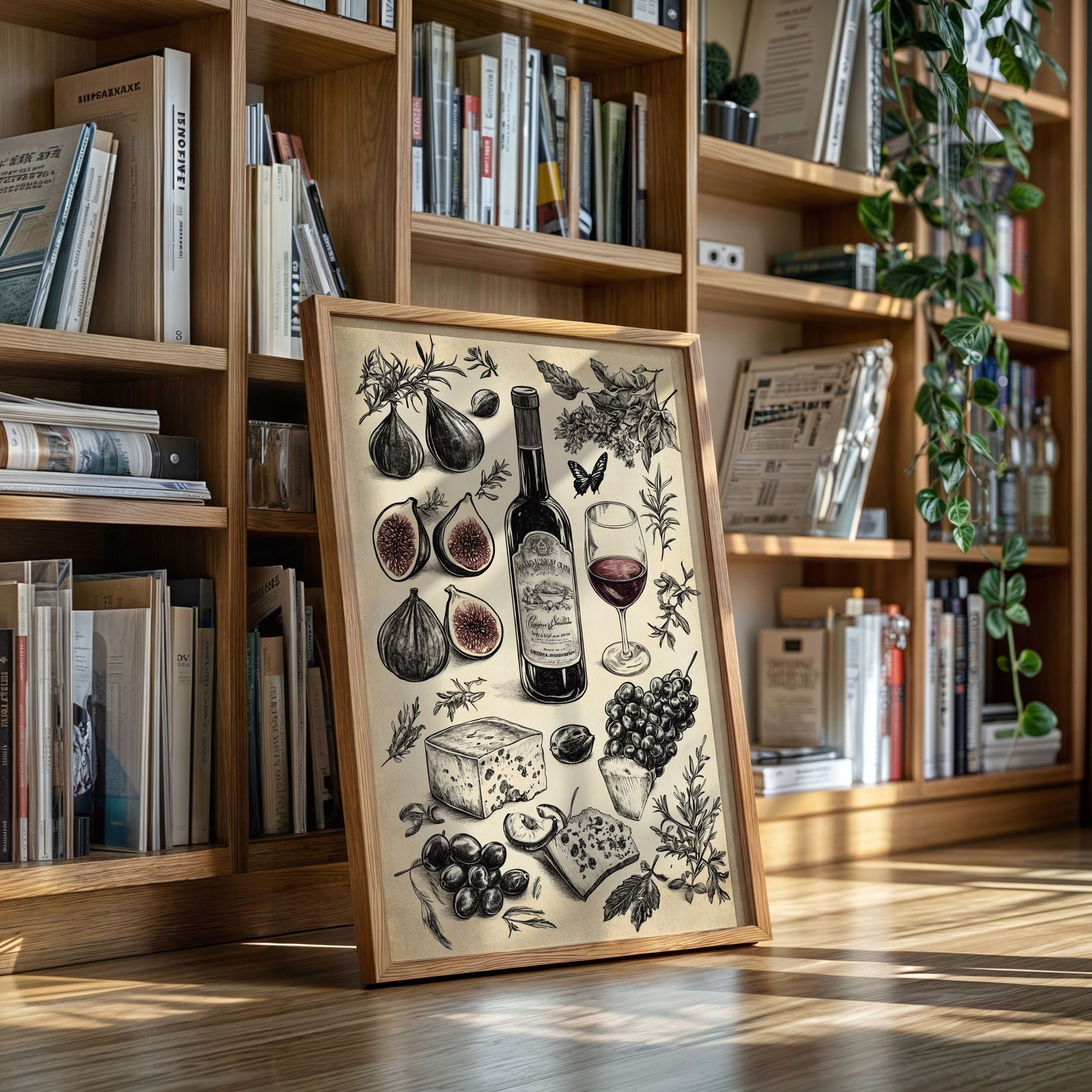 Vintage Vineyard Reverie