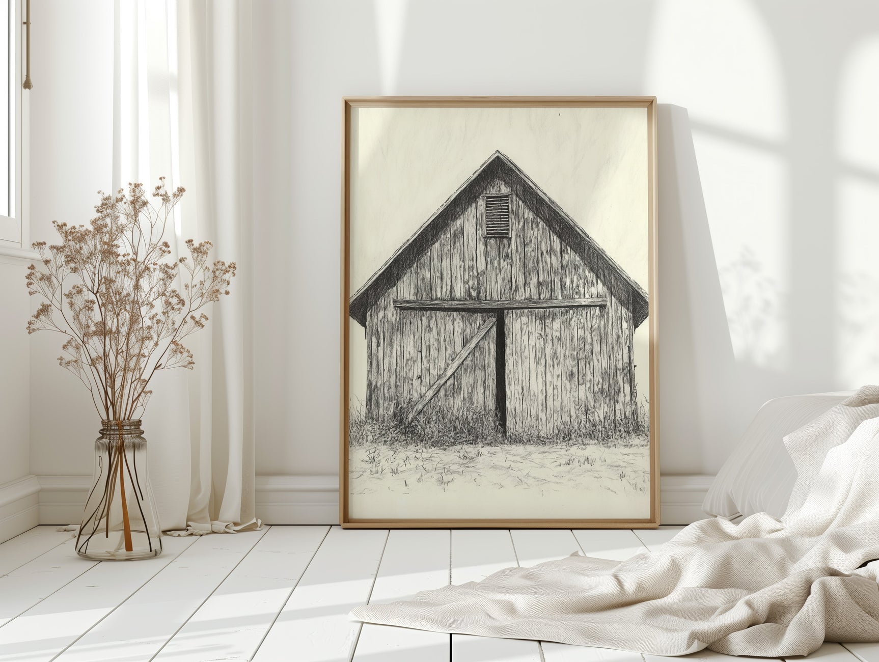 Rustic Echoes: Barn