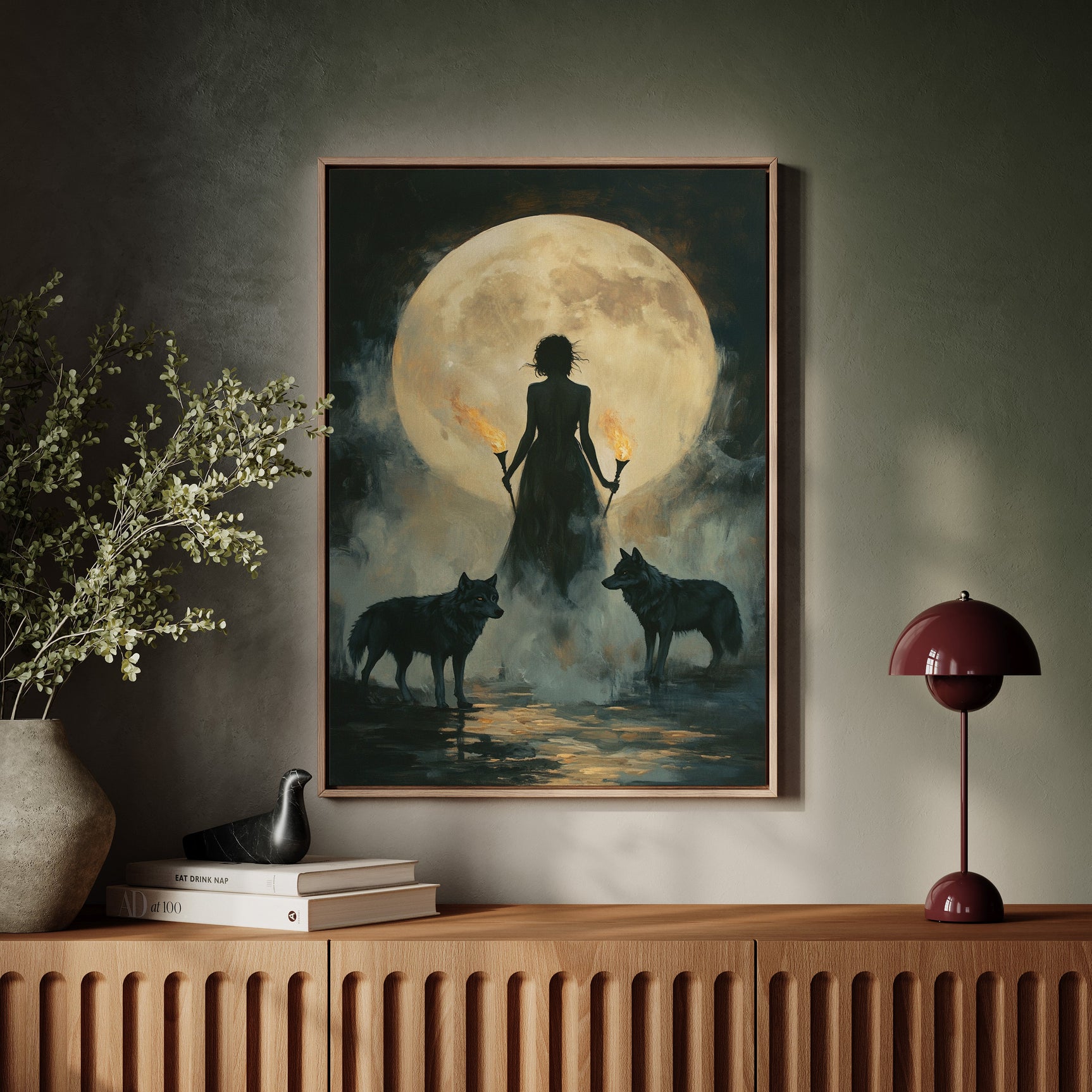 Guardians Beneath the Full Moon