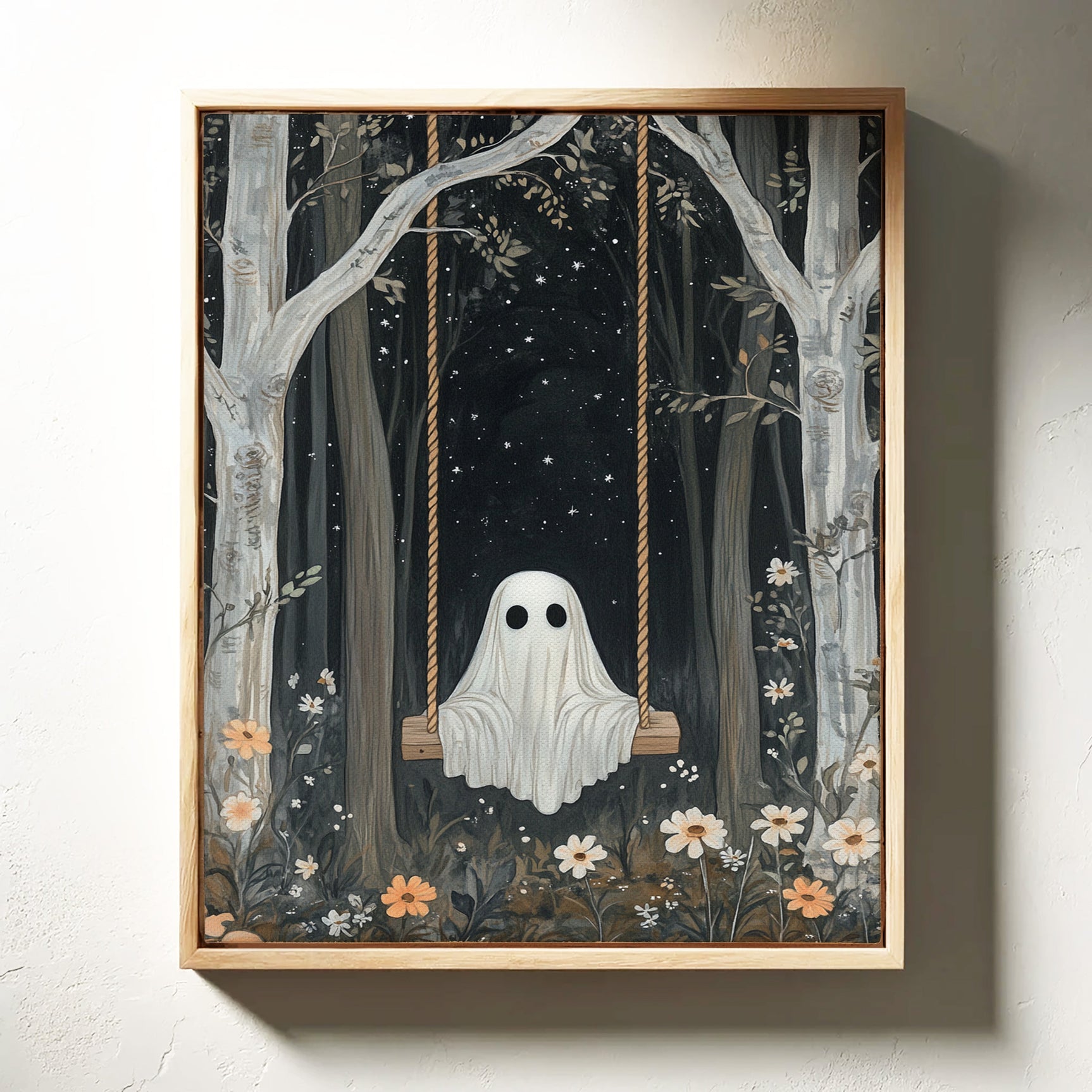 Ghostly Reverie in the Woods