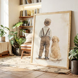 Timeless Companions in Sepia