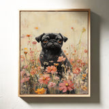 Blissful Pug Meadow