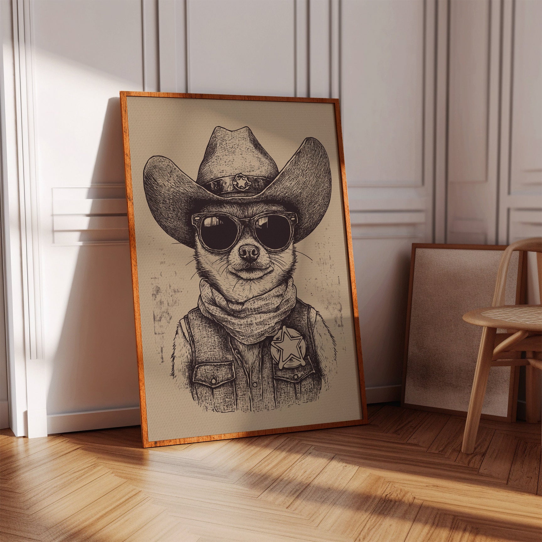 Rustic Sheriff Reverie