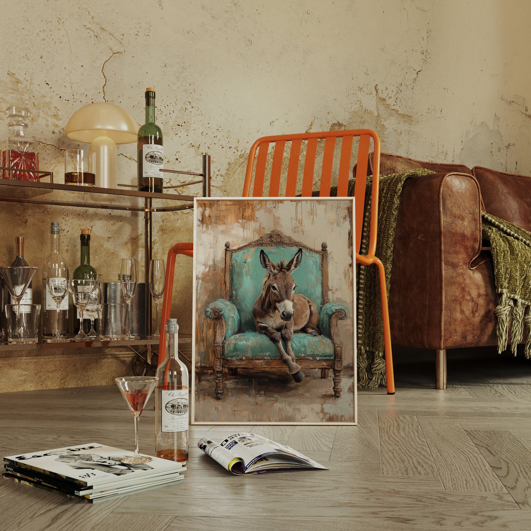 Turquoise Donkey Reverie