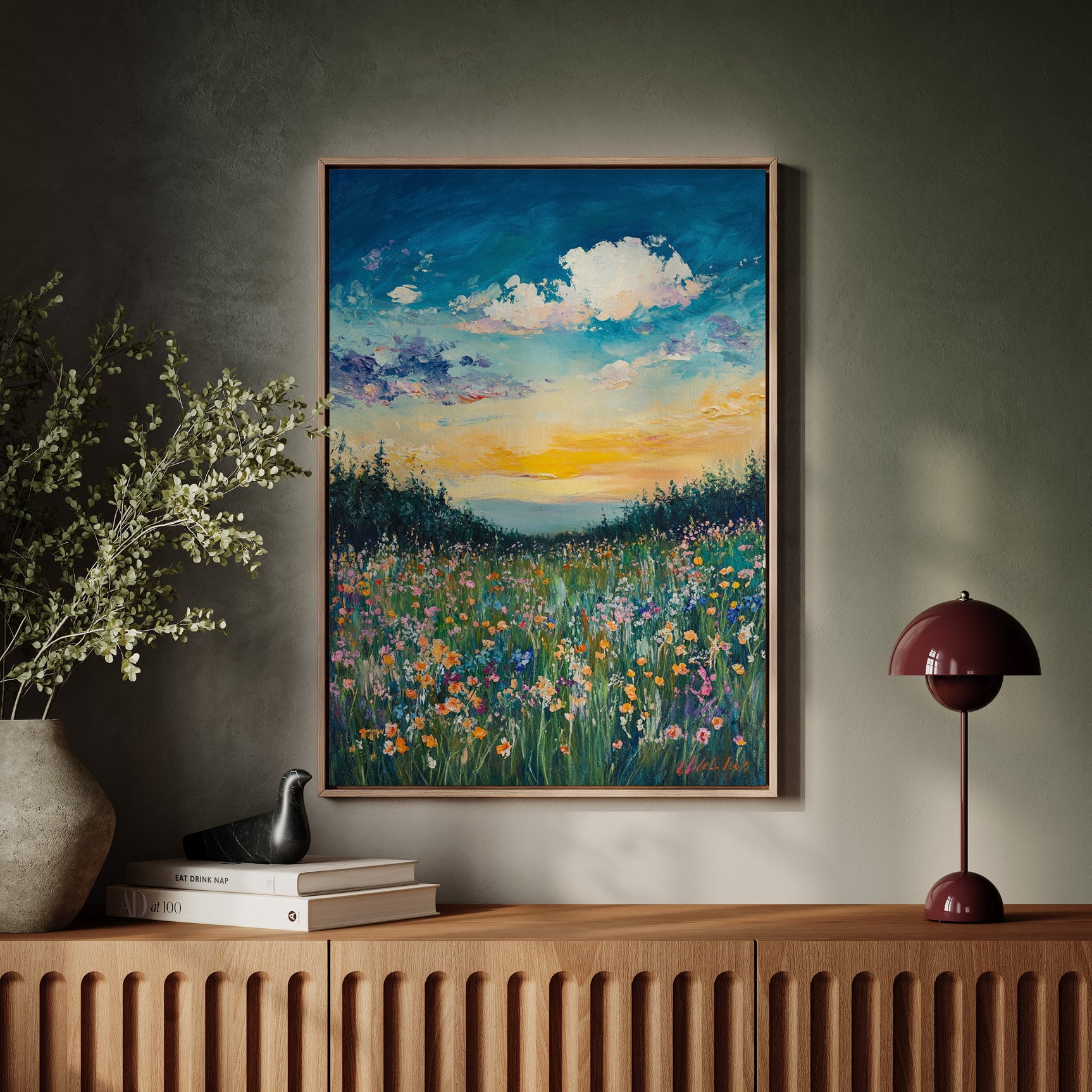 Dusk Meadows Dreamscape