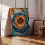 Ethereal Geode - Abstract Mineral Art