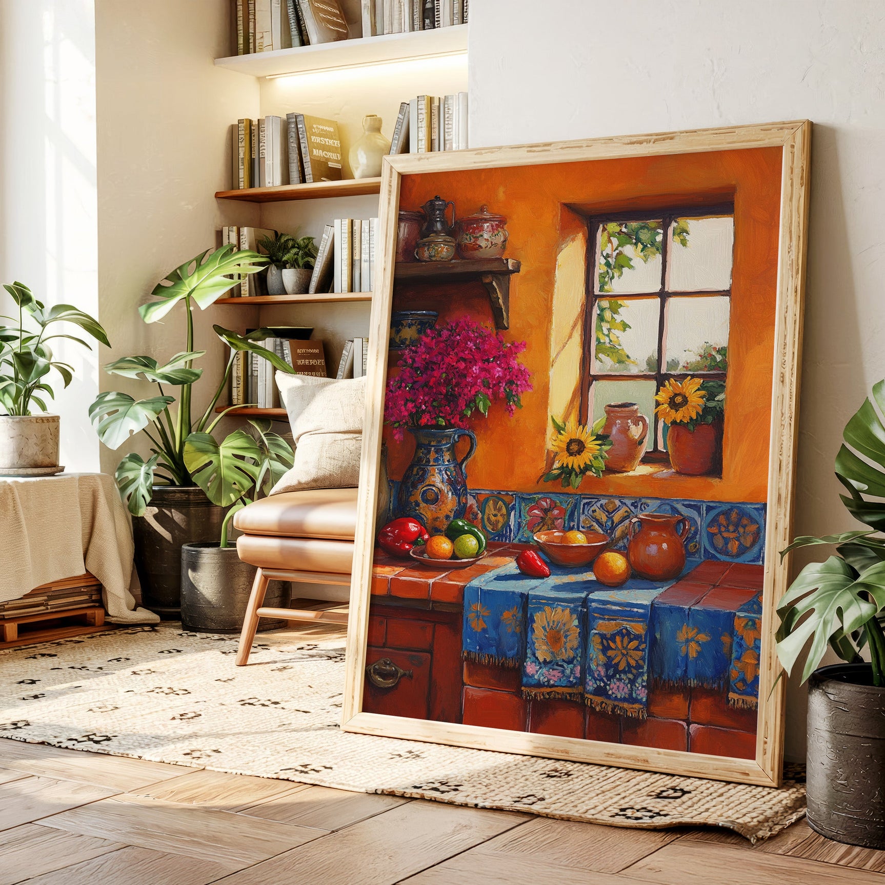 Sunlit Haven of Vibrance