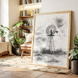Monochrome Windmill