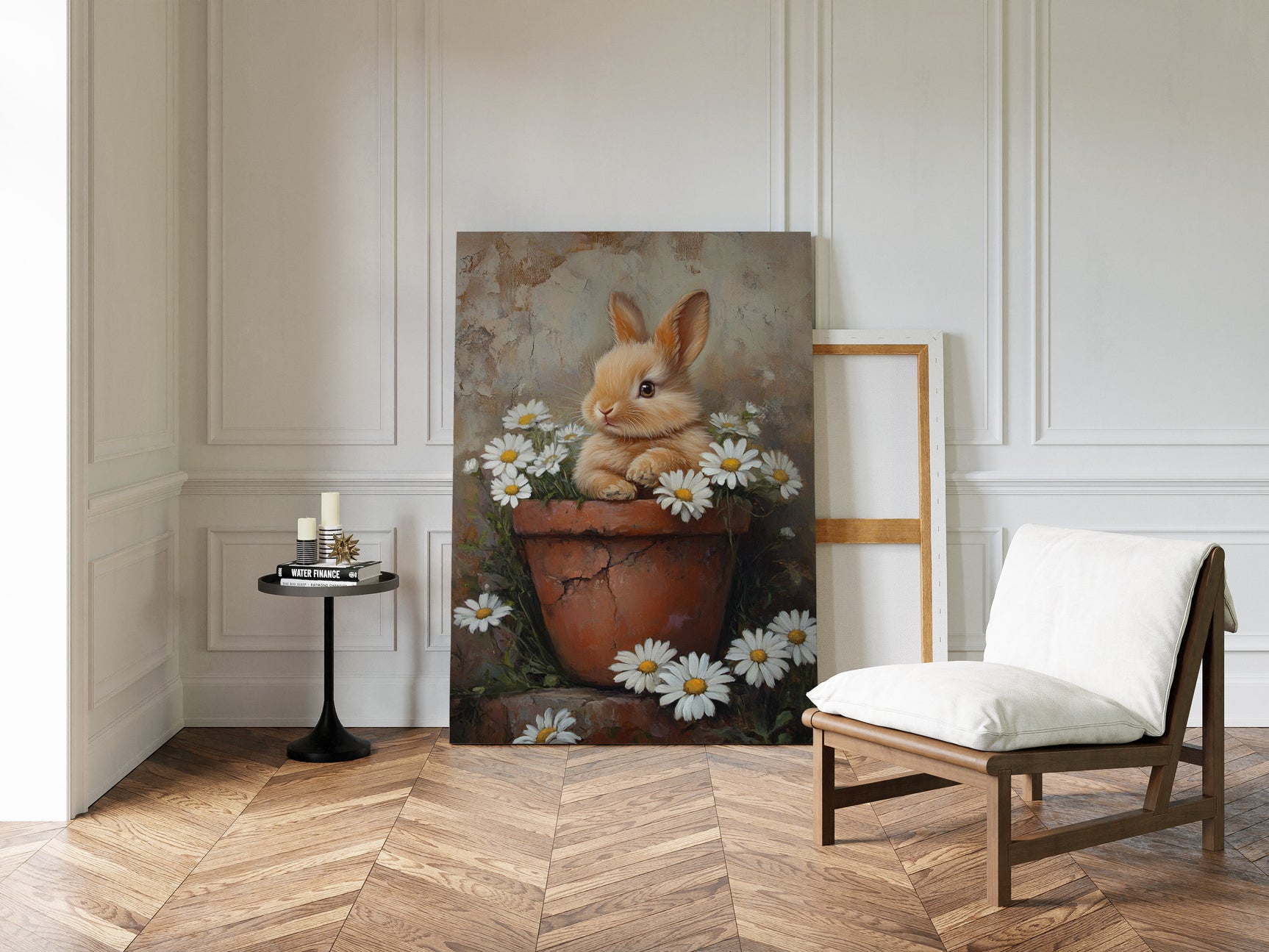 Rustic Bunny Blossom Reverie