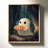 Ghostly Delight in Woodland