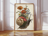 Whimsical Snail Reverie