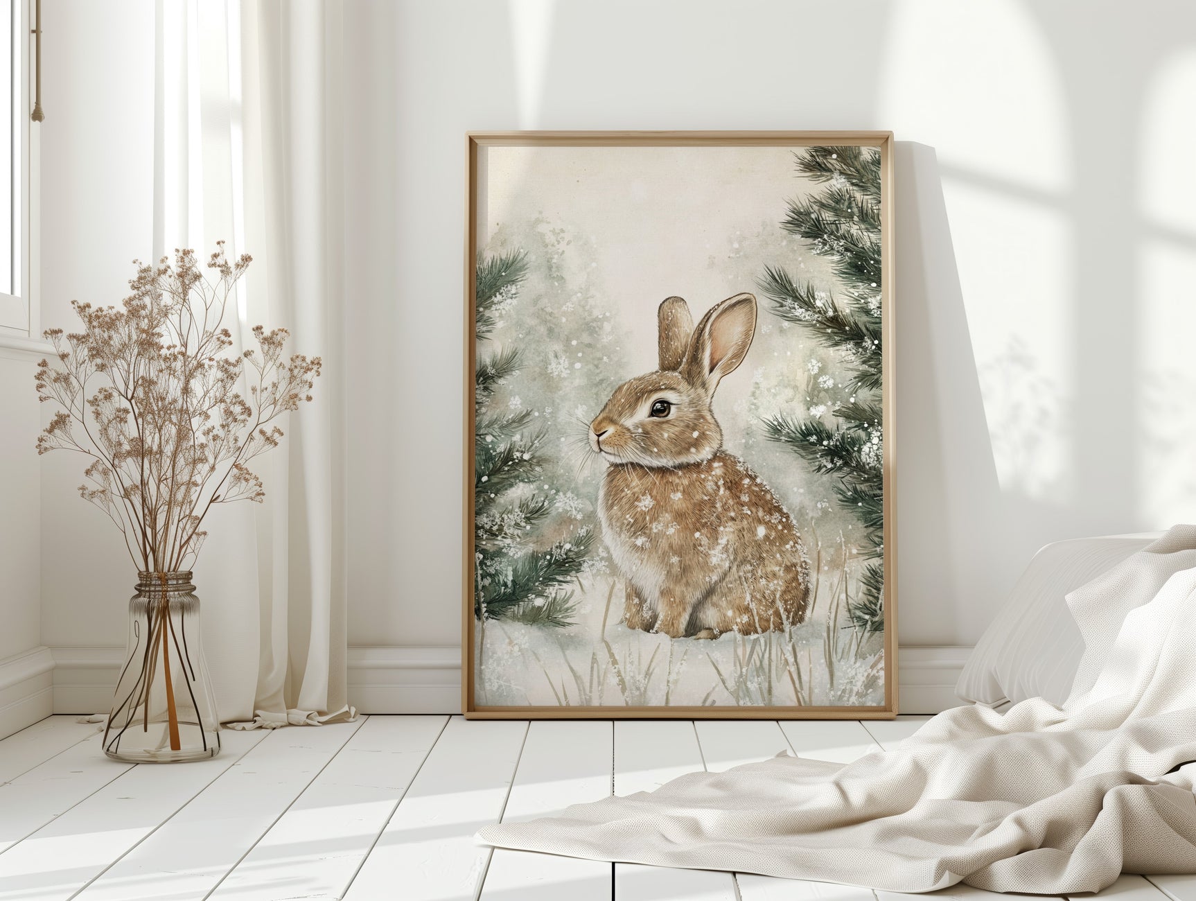 Winter Whimsy Bunny
