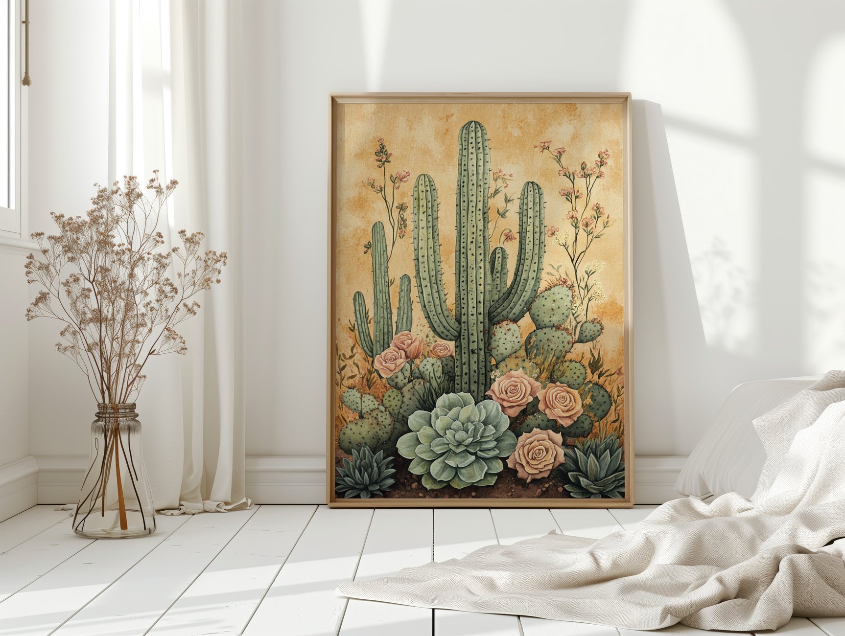 Rustic Desert Bloom