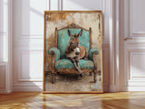 Turquoise Donkey Reverie