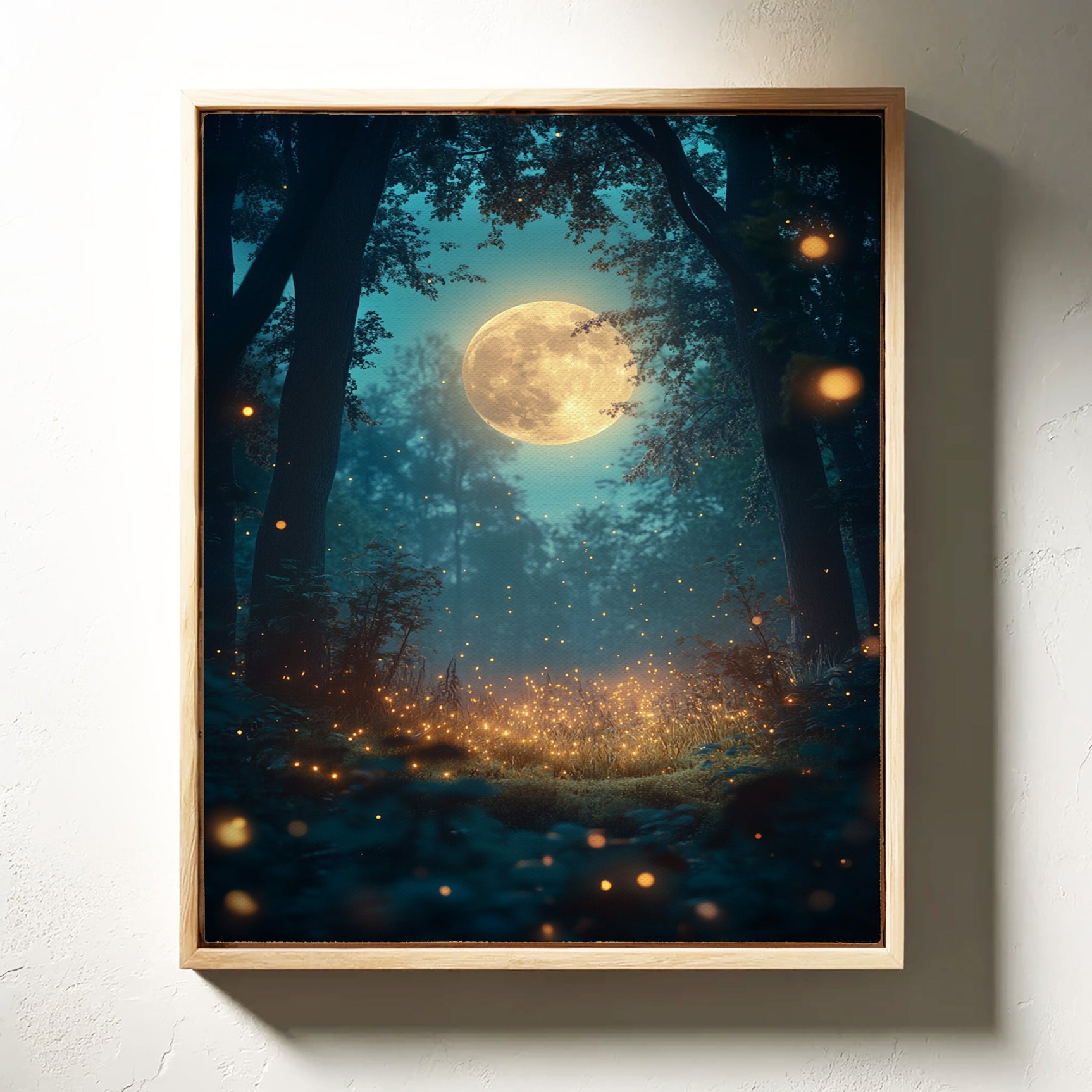 Moonlit Whispers in the Grove