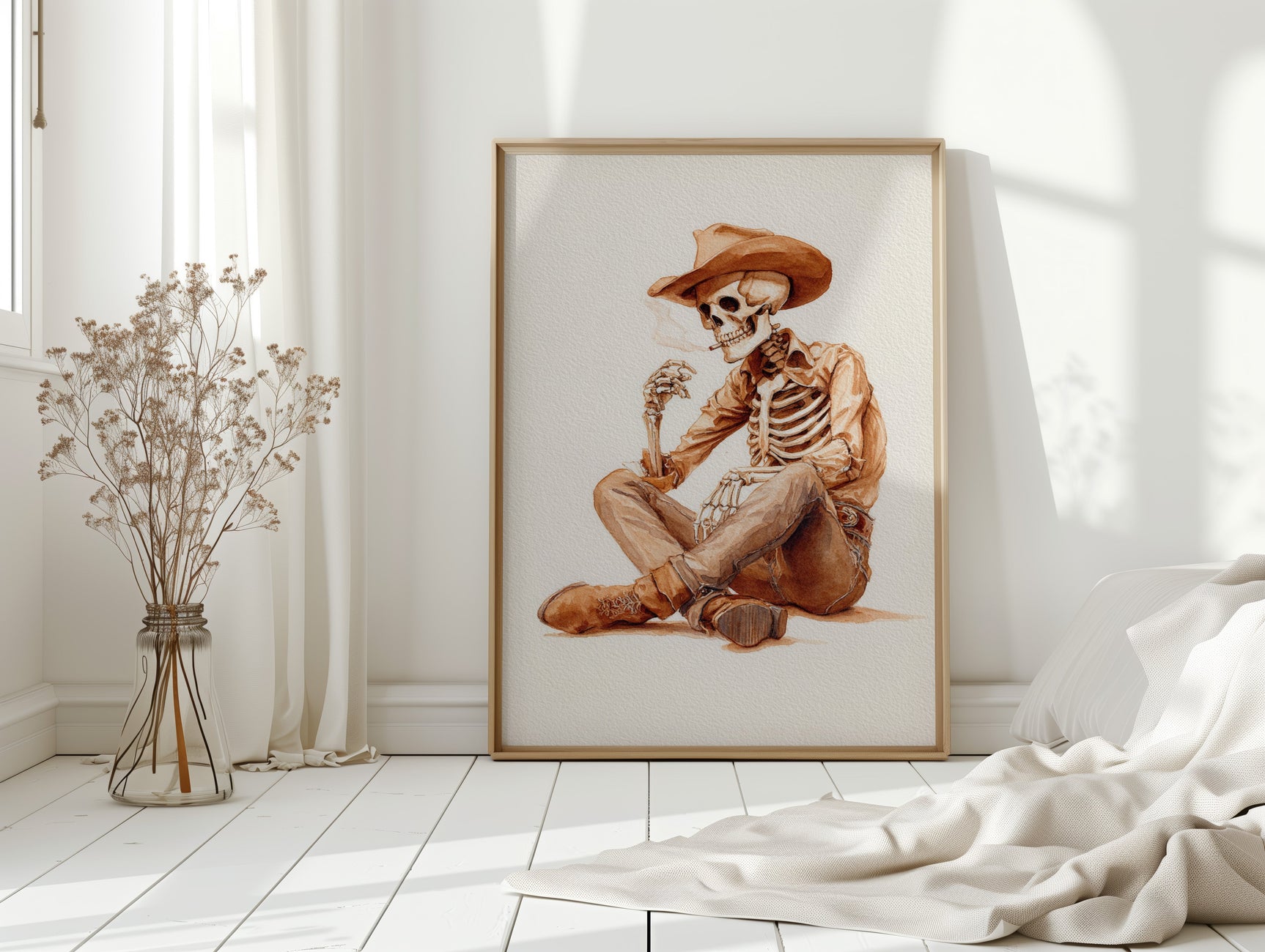 A Cowboy's Last Smoke
