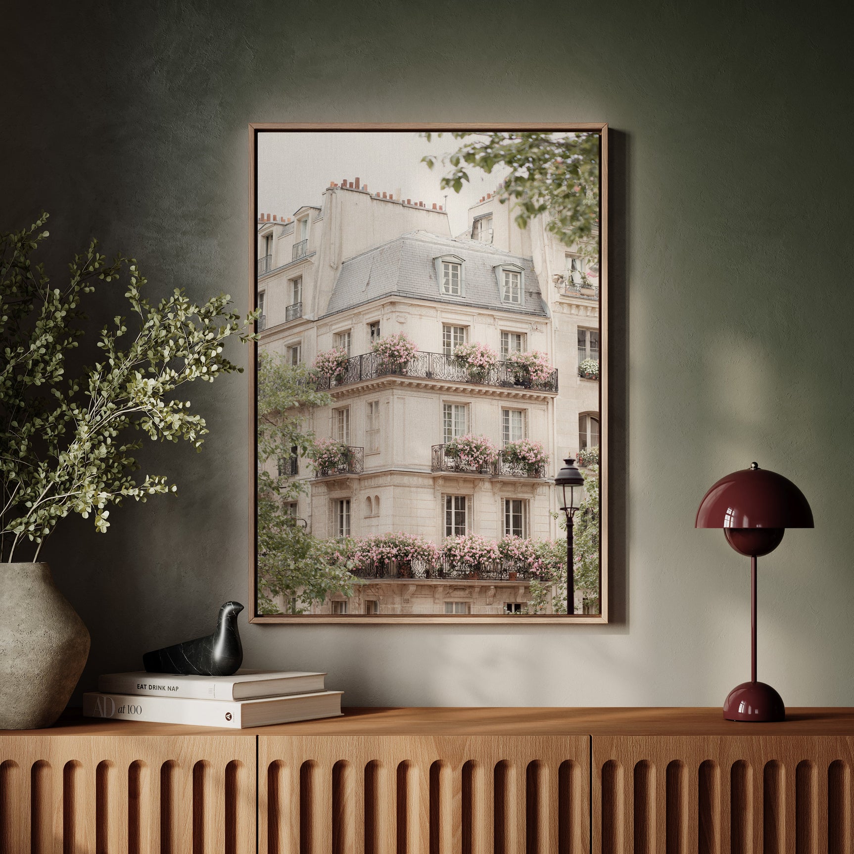 Balconies Adorned With Blossoms