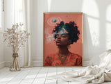 Cosmic Thoughts in an Orange Glow