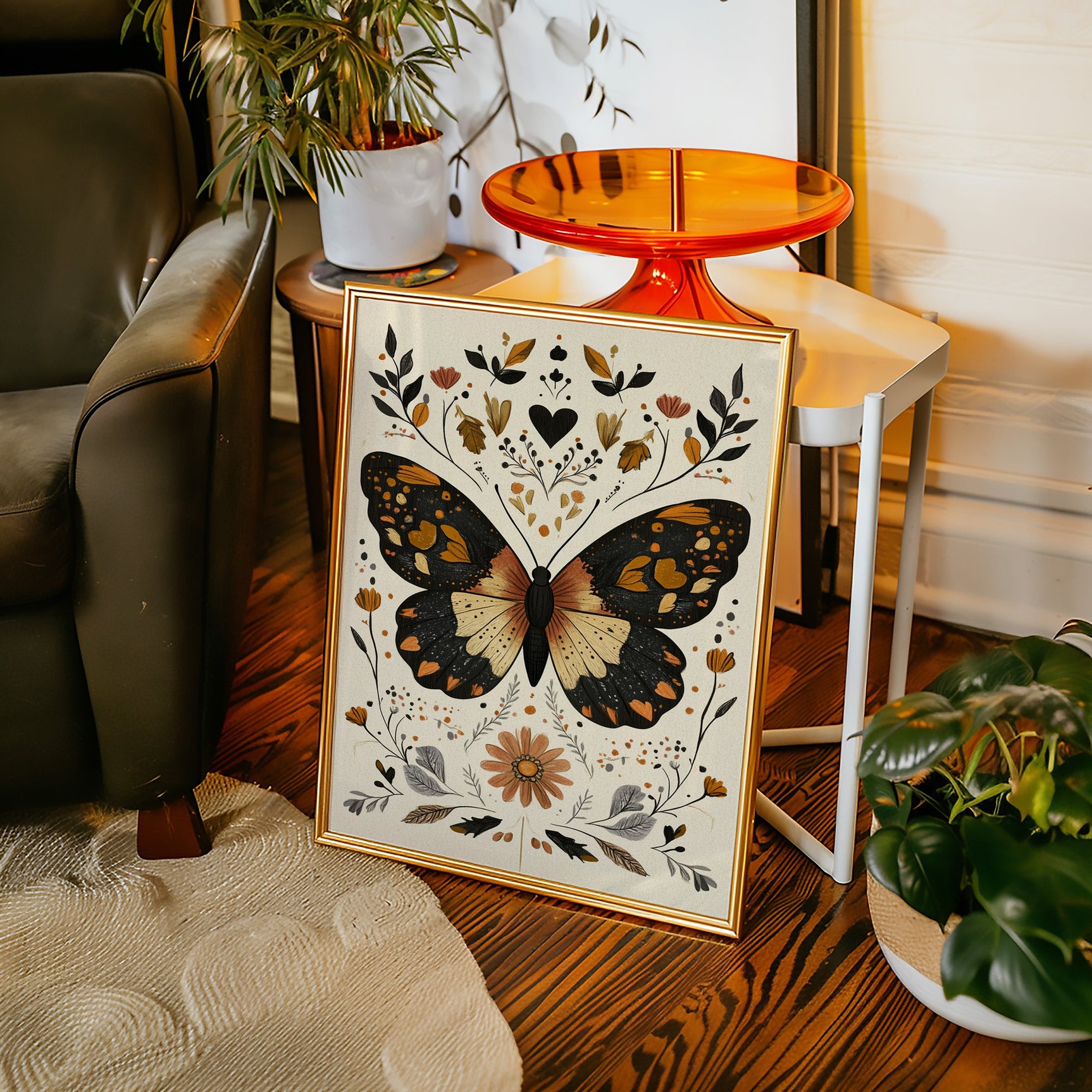 Autumn's Winged Butterfly