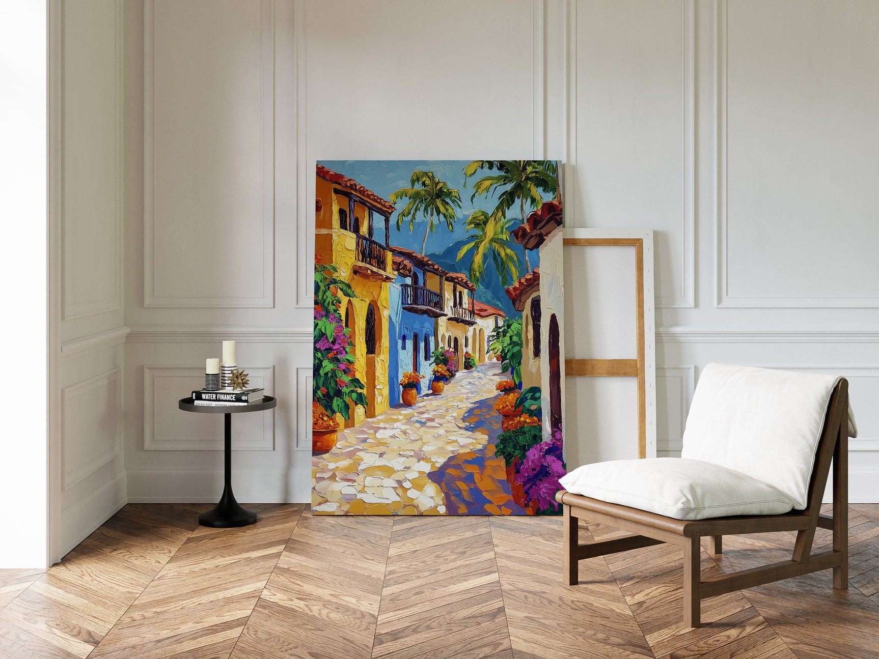 Sunlit Pathways of Color
