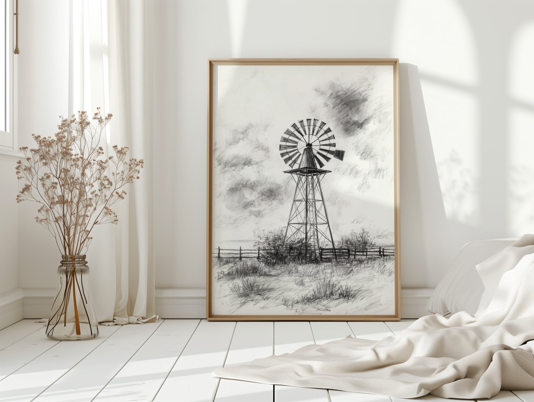 Monochrome Windmill