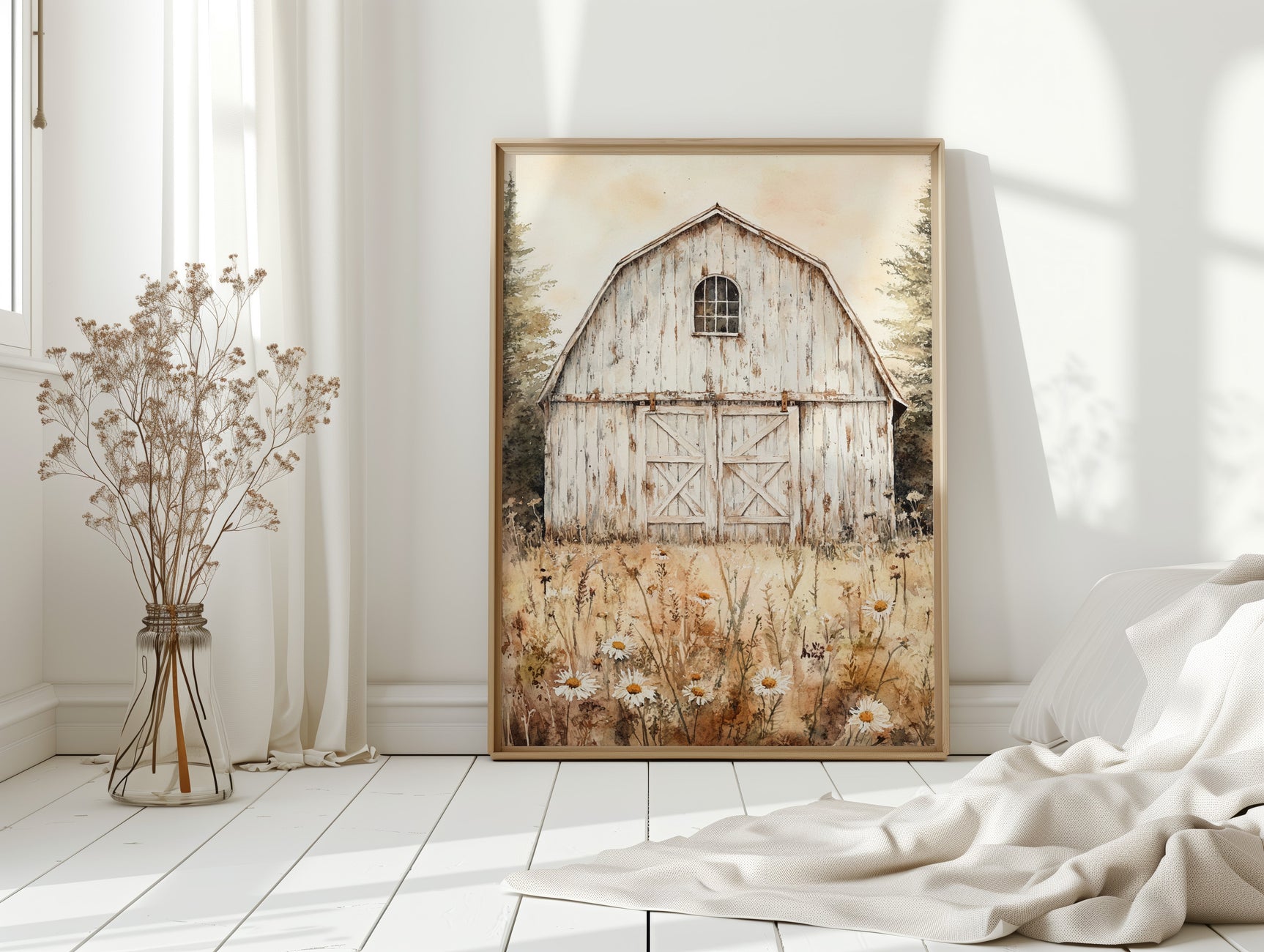 Rustic Whisper in Sepia