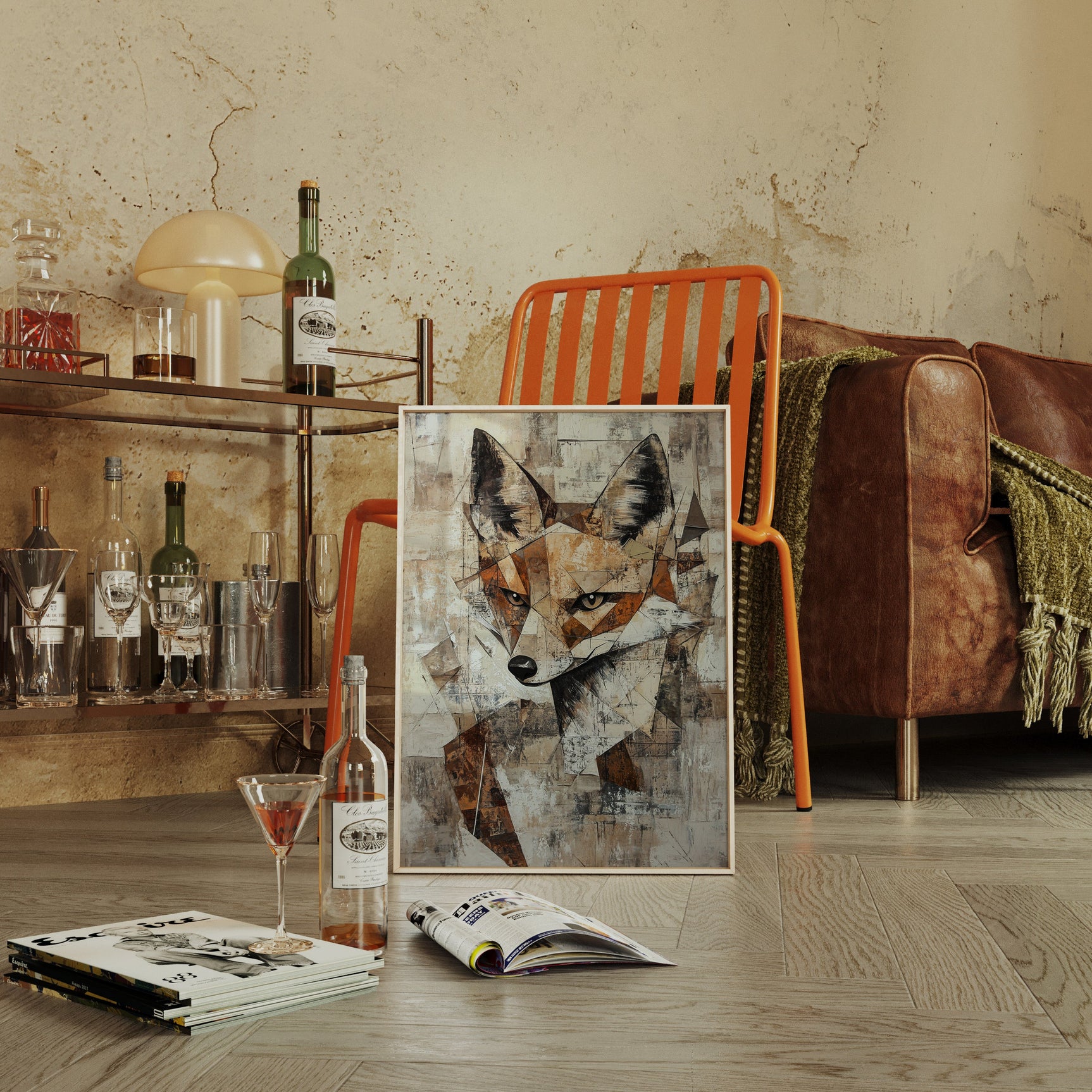 Rustic Fox Reverie