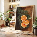 Citrus Amidst Pine Whispers