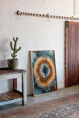 Ethereal Geode - Earthy Abstract Art