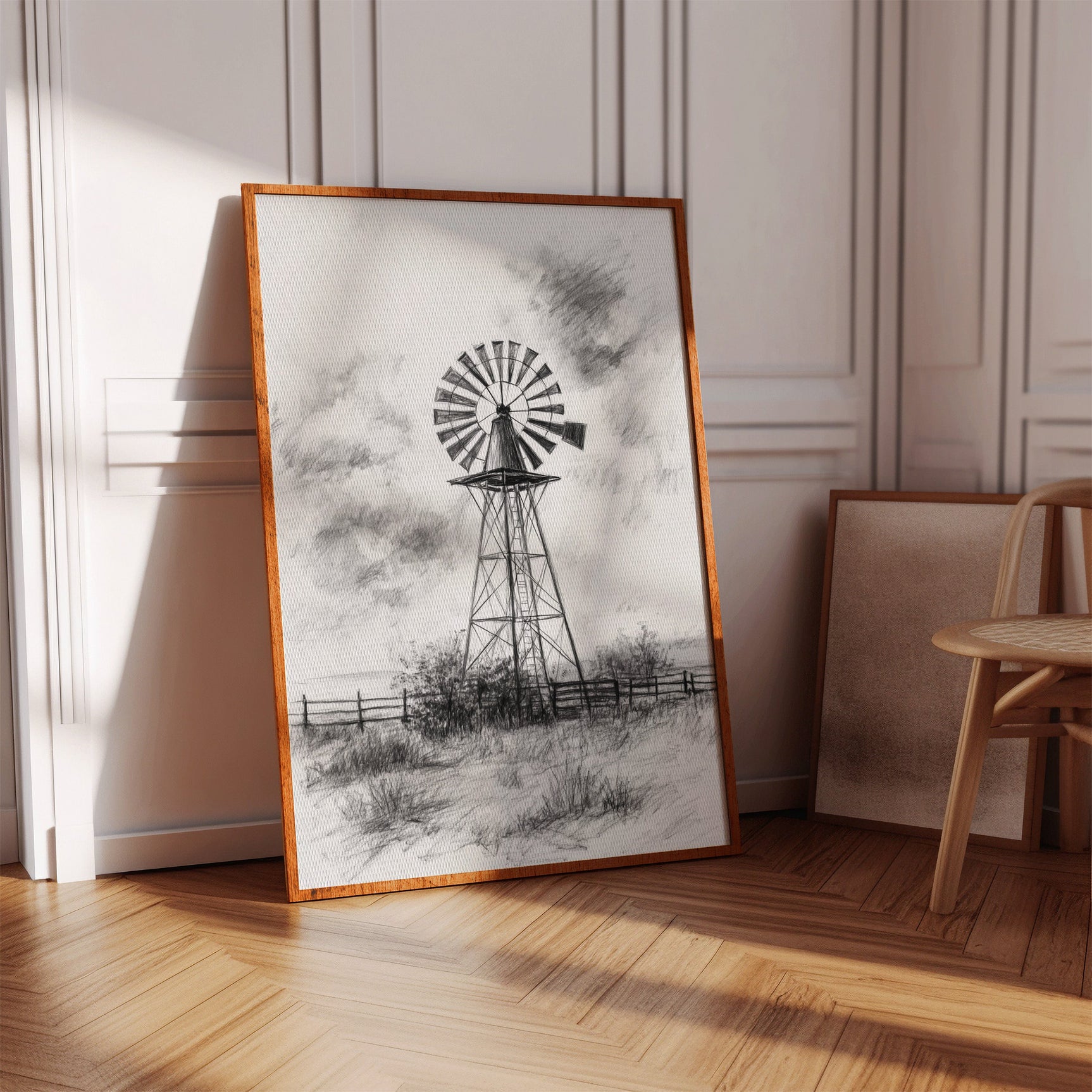 Monochrome Windmill