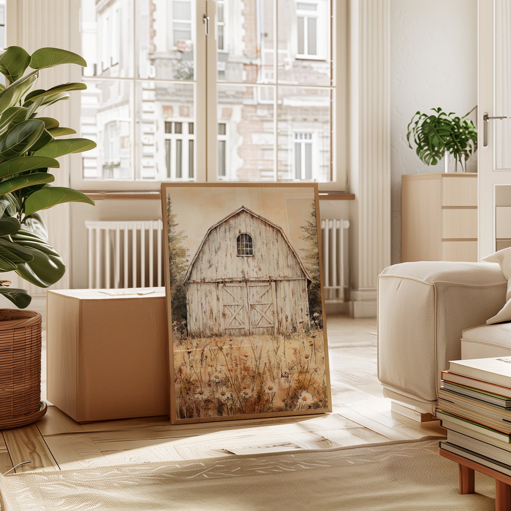 Rustic Whisper in Sepia