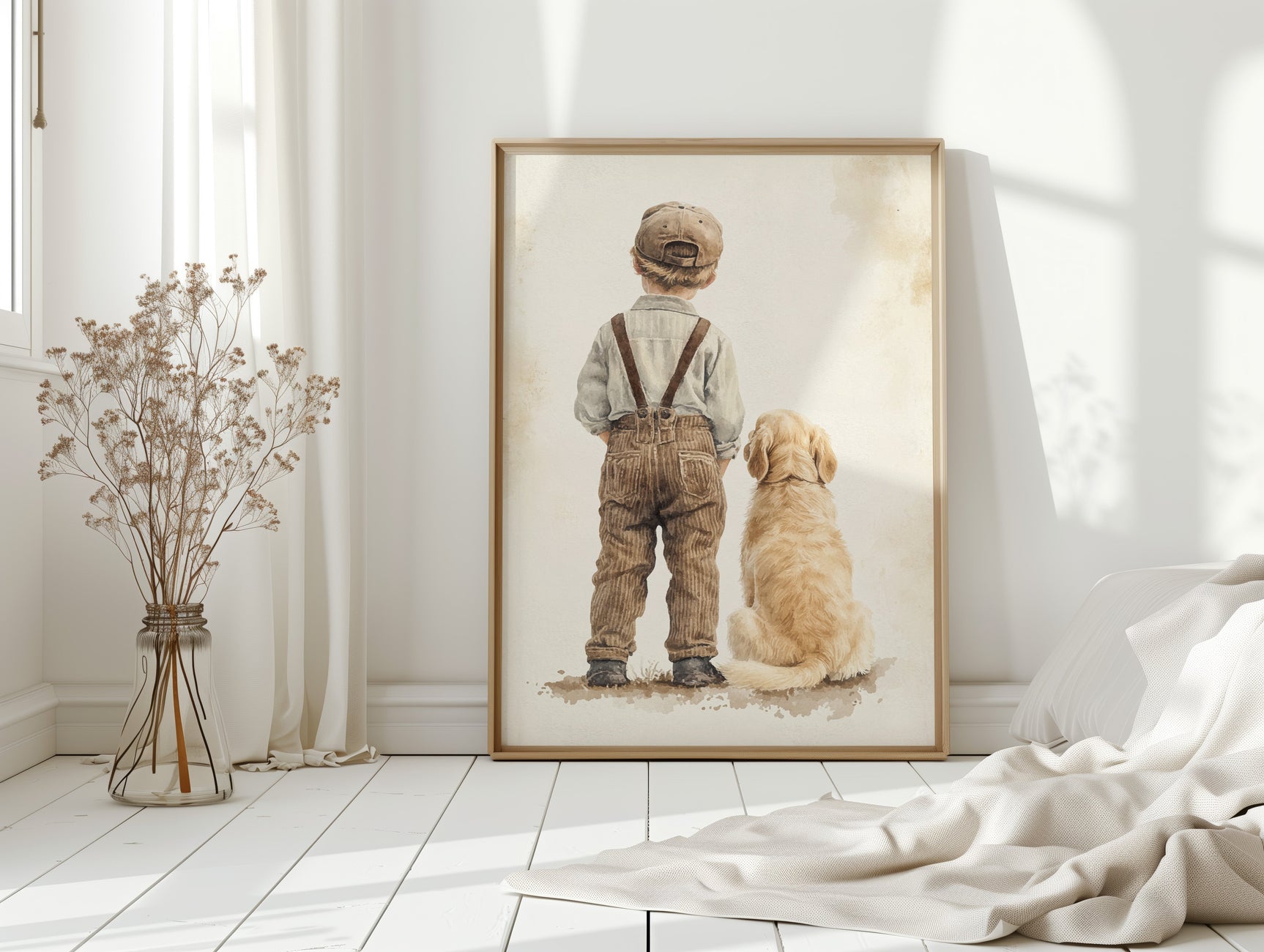 Timeless Companions in Sepia