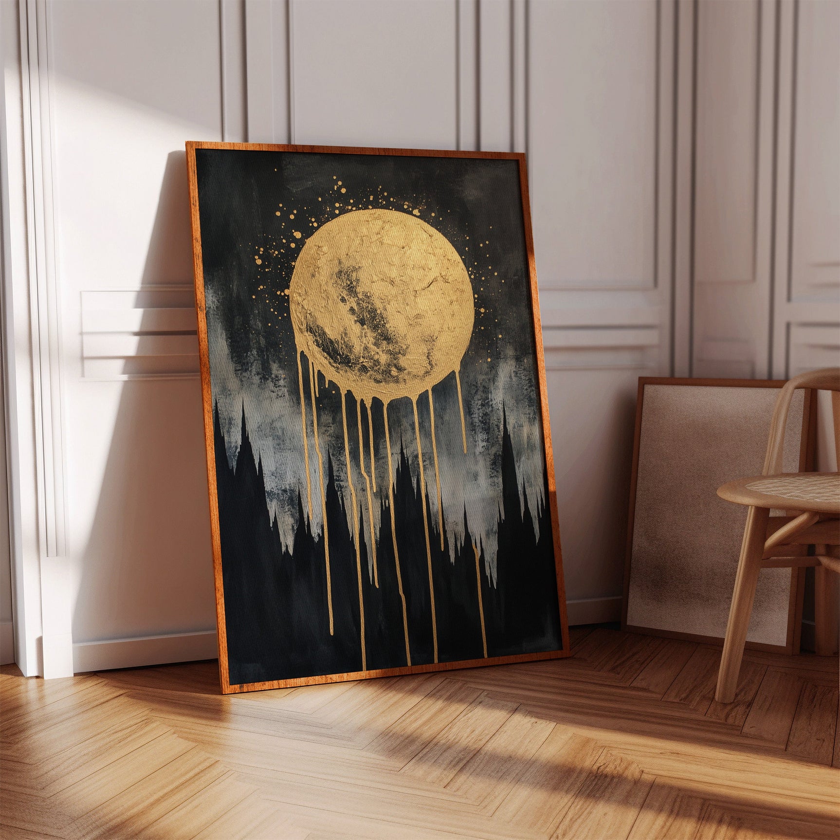 Golden Eclipse Reverie