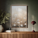 Serenity in Beige Blossoms