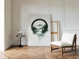 Tranquil Wilderness - Minimalist Forest Art