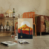 Desert Sunrise - Bold Landscape Art