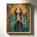 Serenity in Mosaic Light