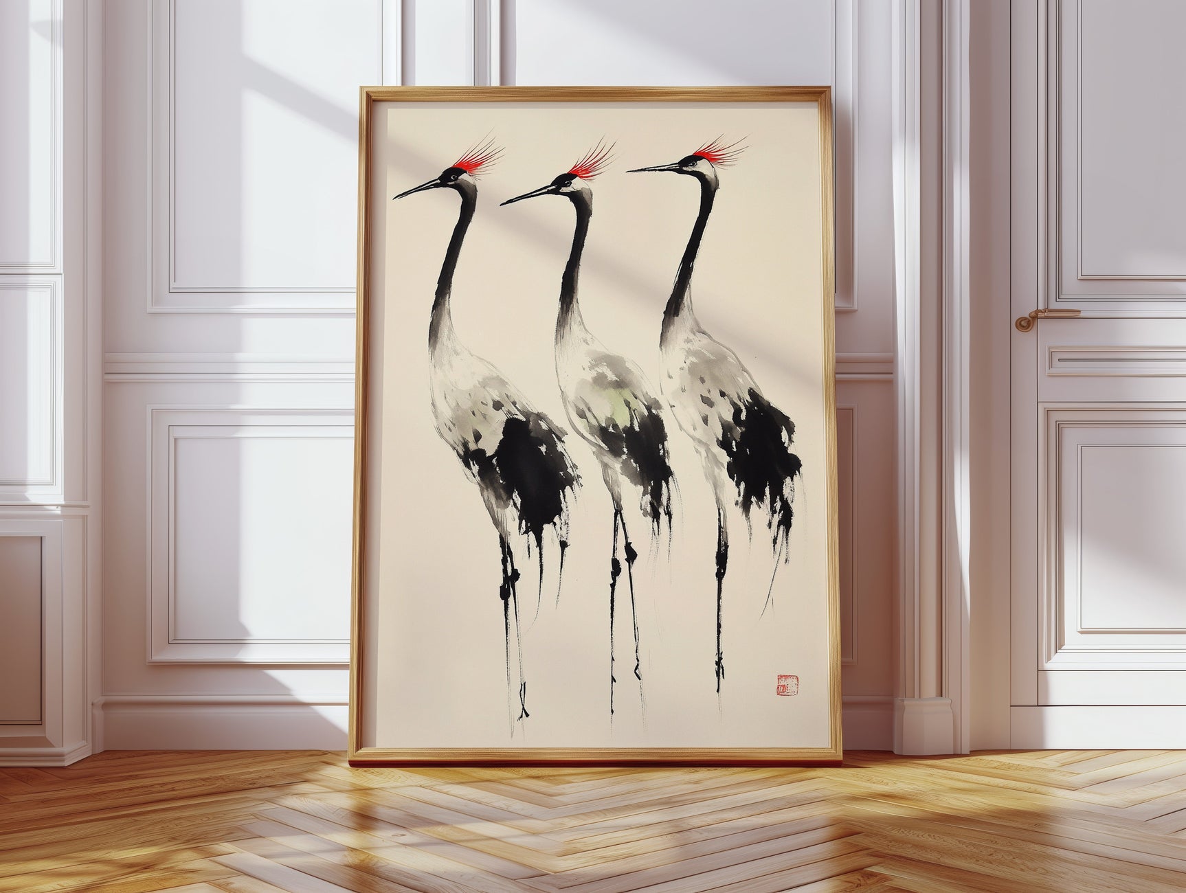Cranes Tranquil Elegance
