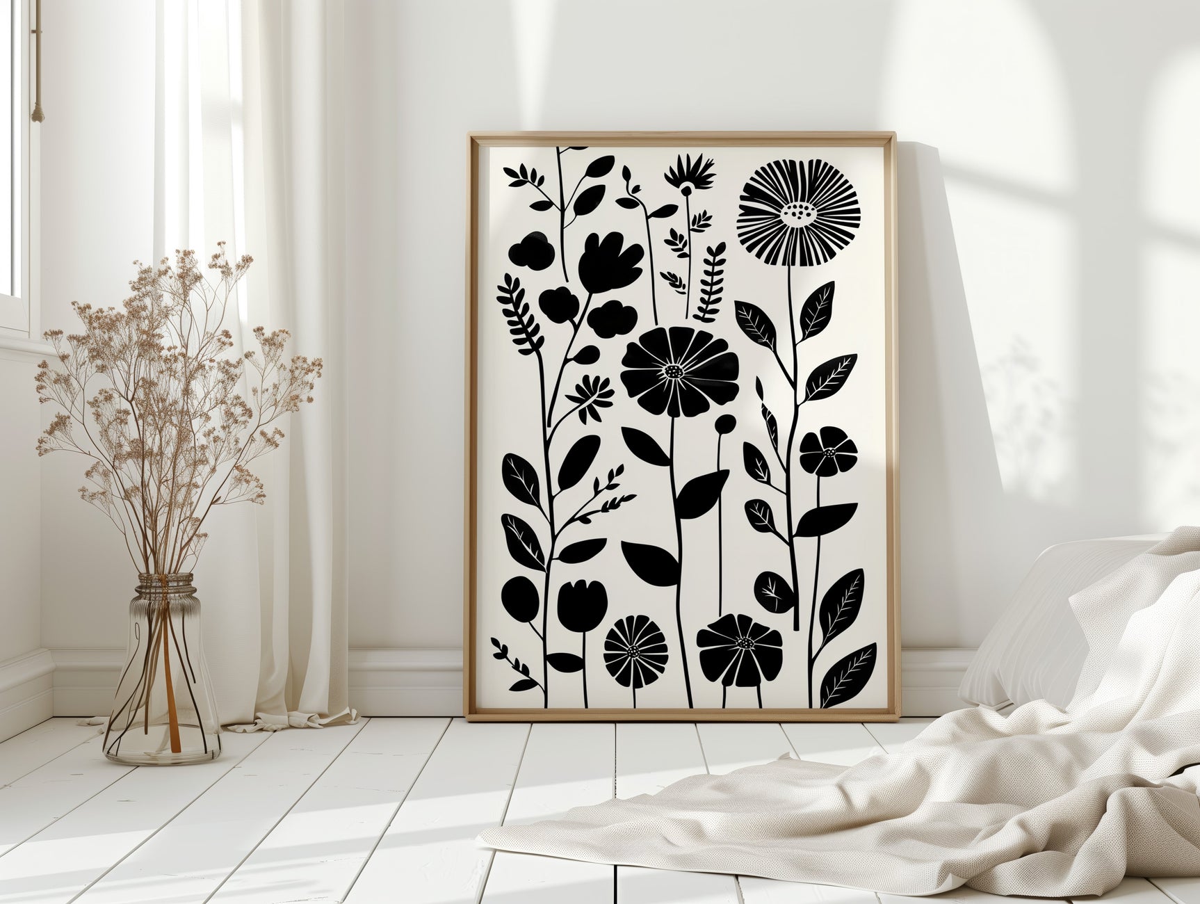 Monochrome Bloom